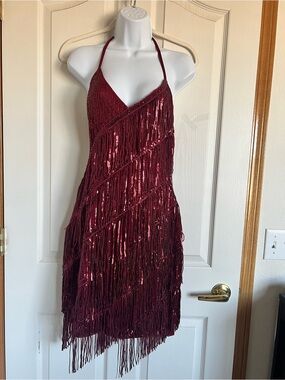 Red 1920’s Sequin Dress